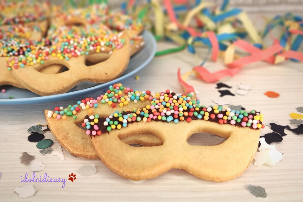 idolcidisusy Les masques de carnaval en pâte sablée