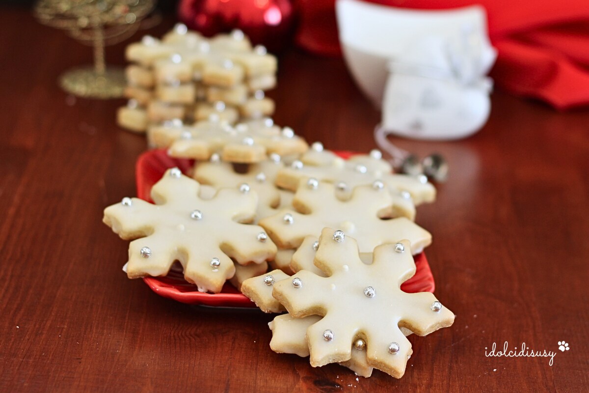 Biscuits flocon de neige