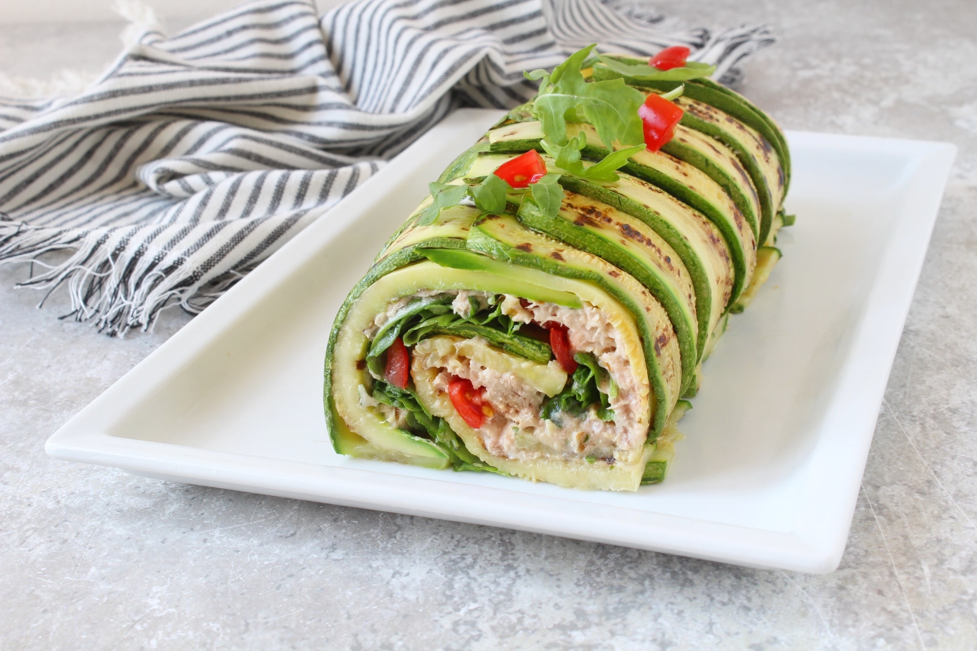 ROULÉ FROID DE COURGETTES