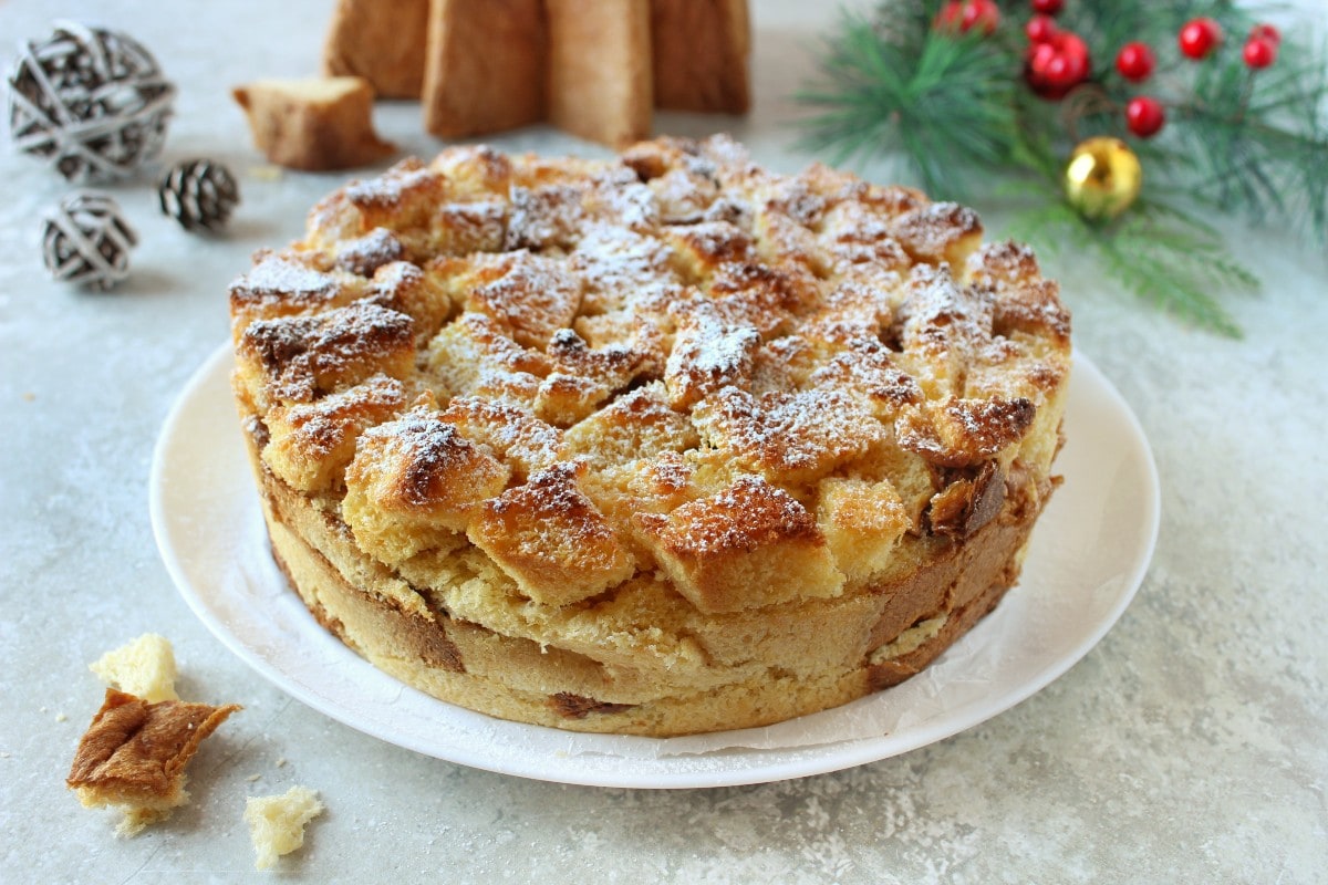 GÂTEAU ÉMIETTÉ DE PANDORO