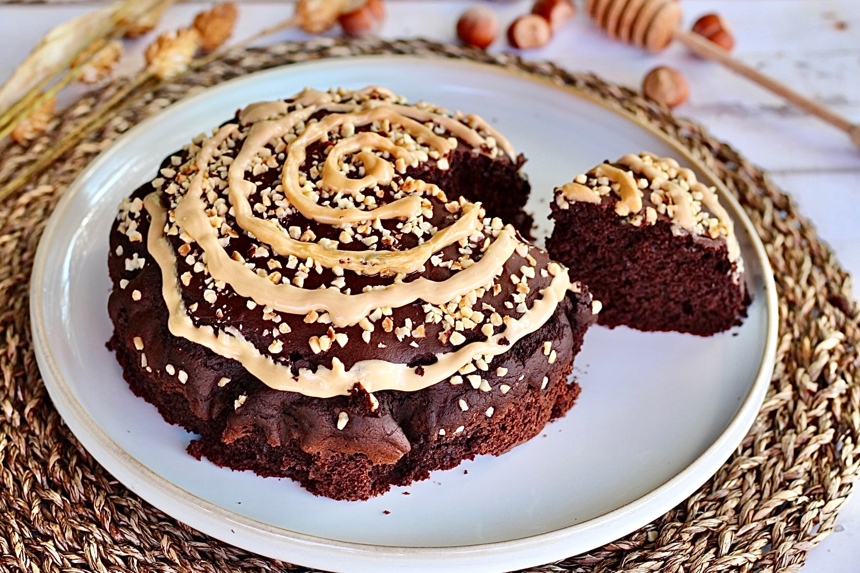 Gâteau en spirale sans œufs, prêt en 5 minutes !