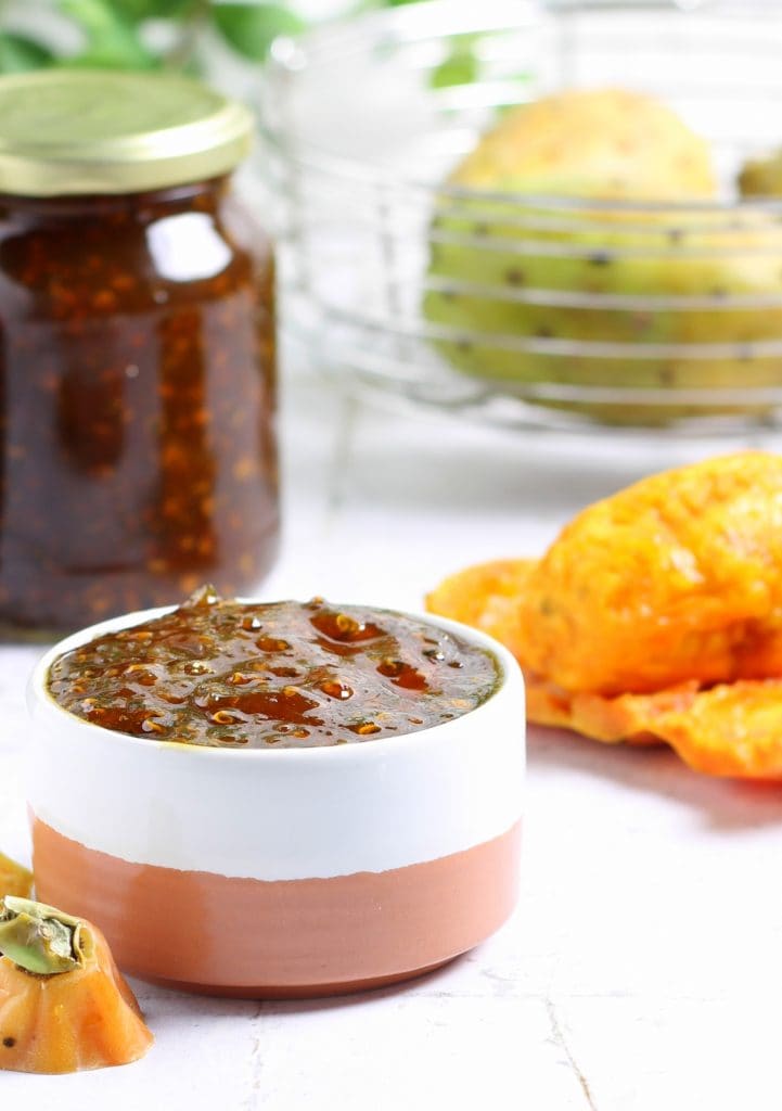 Confiture de figues de Barbarie avec pomme