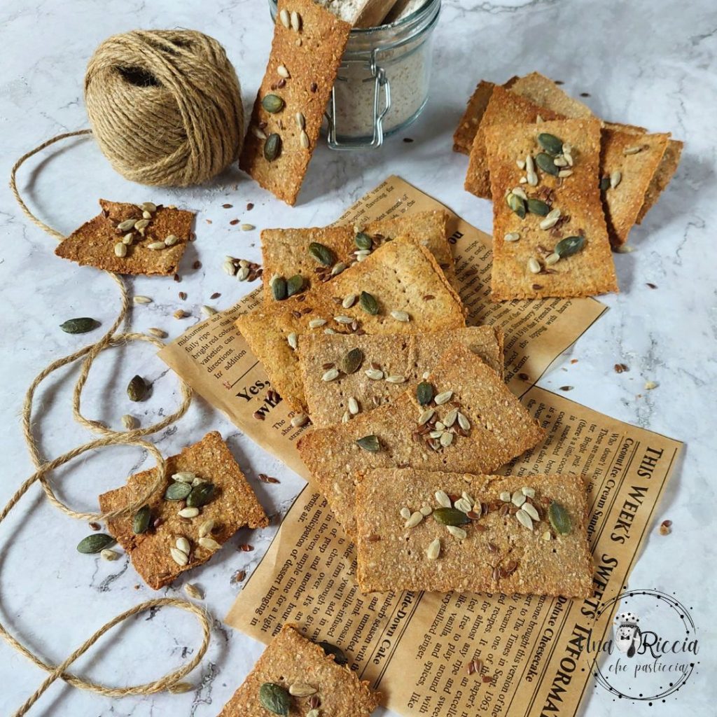 insta crackers complets avec graines mélangées pasta maker