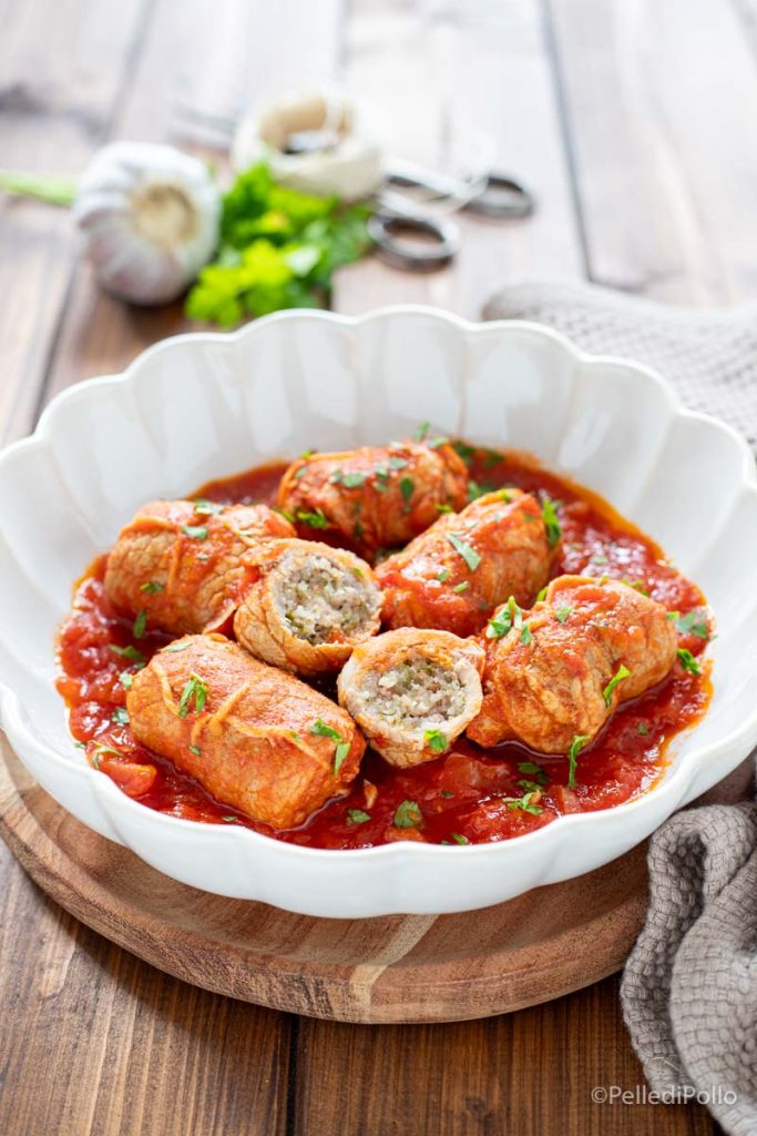 rouleaux de viande des Pouilles