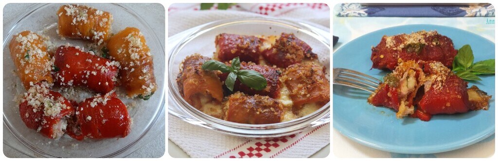 Roulés de poivrons