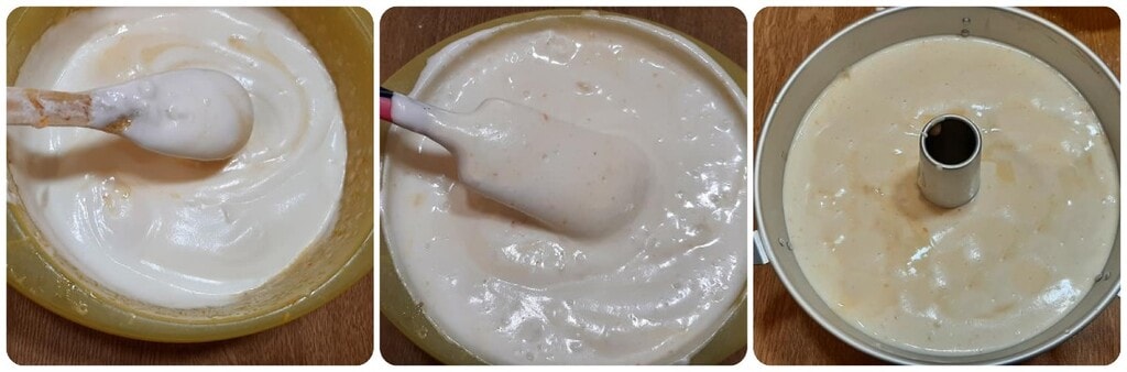 chiffon cake moelleuse à l'orange