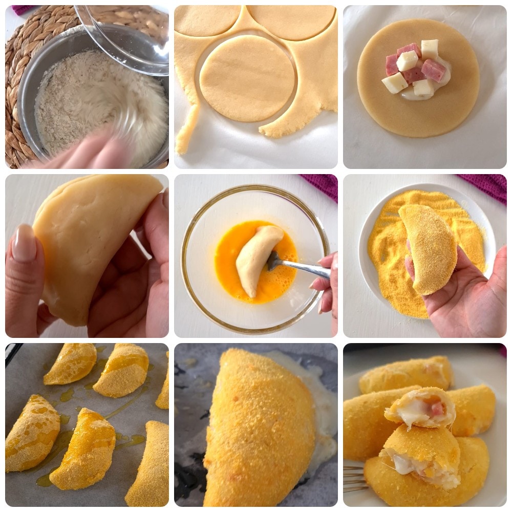 PANZEROTTI AU FOUR délicieux et super faciles