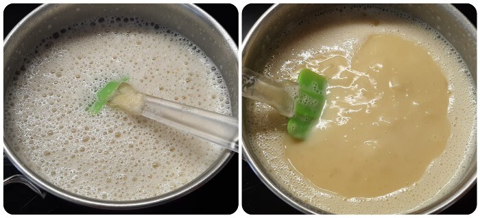 Roulé sucré avec crème au bergamote