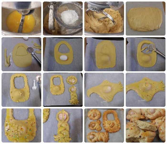 Cudduraci calabresi, douceurs de Pâques avec vermouth