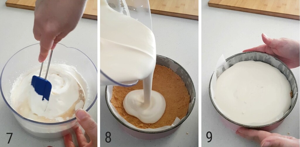 gâteau glacé coeur de crème