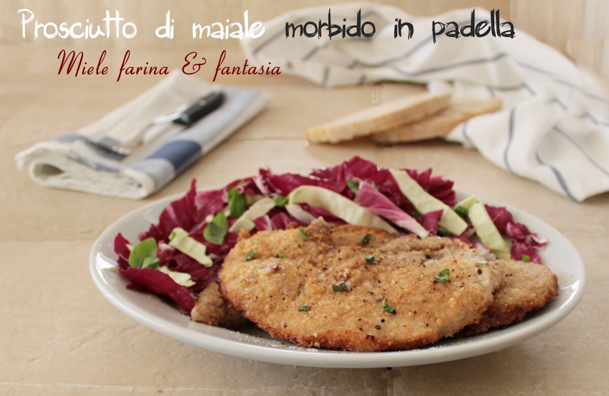 Jambon de porc à la poêle
