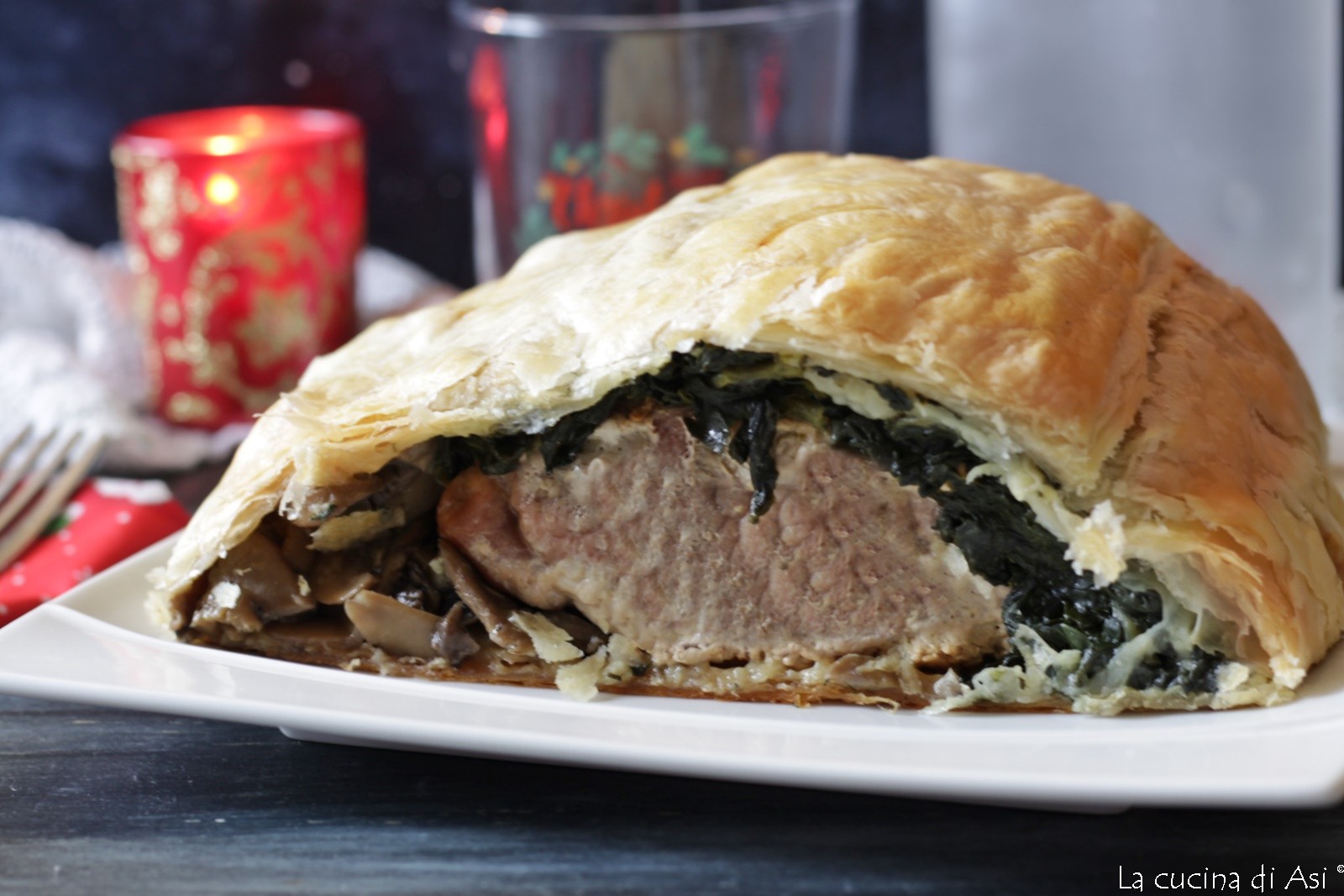 Rôti de porc en croûte à la Wellington