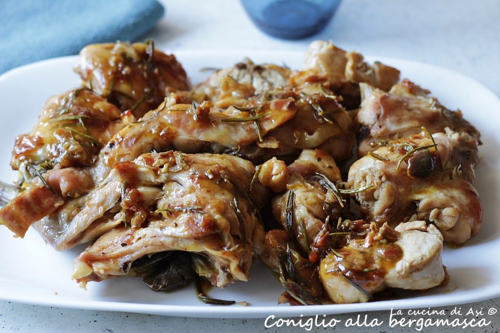 lapin à la bergamasque