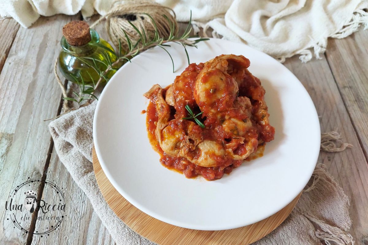 Lapin en sauce