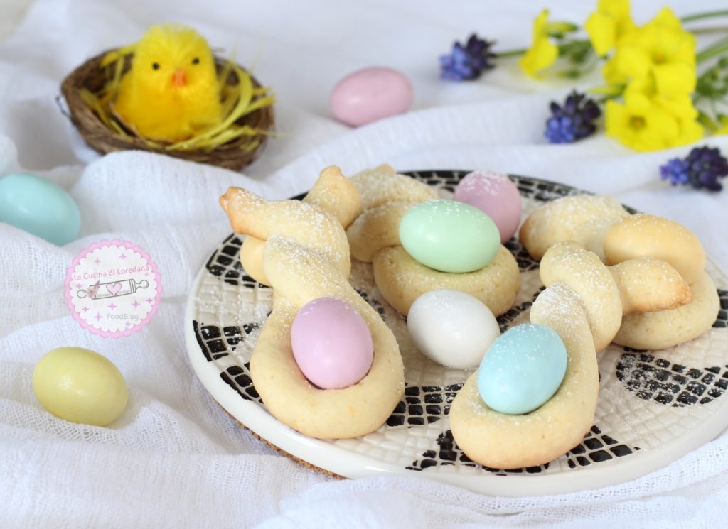 lapins de pâte sablée