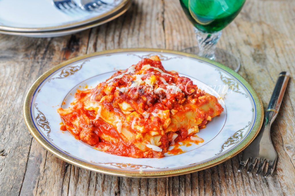 Lasagne napolitaine de carnaval recette facile vickyart art en cuisine