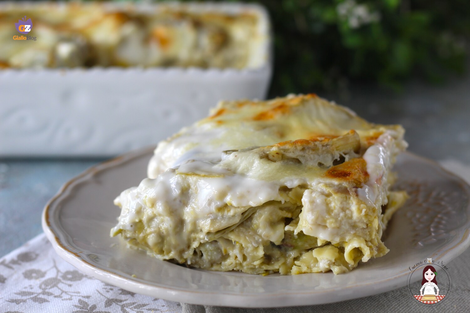 Lasagnes aux artichauts