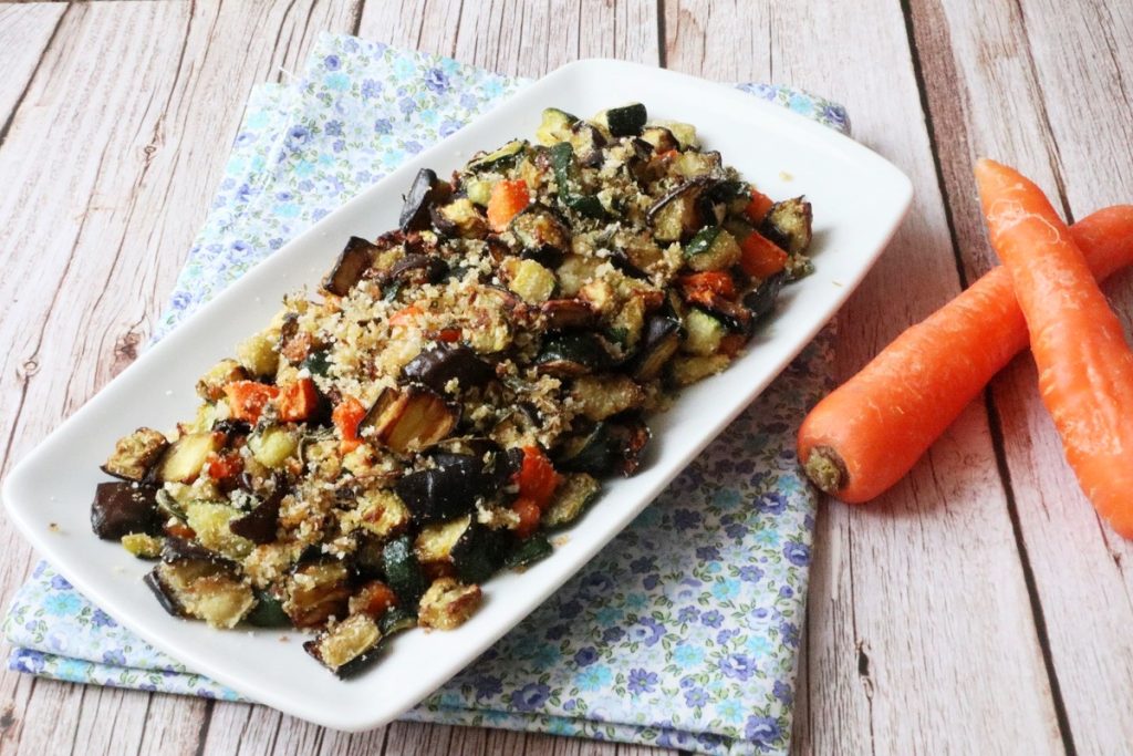 Légumes gratinés à la friteuse à air