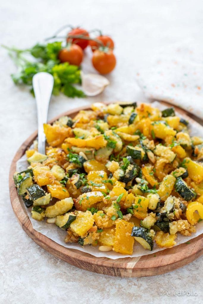 légumes variés gratinés