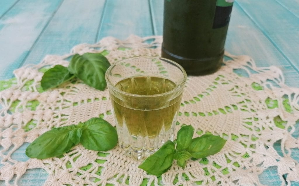 liqueur au basilic
