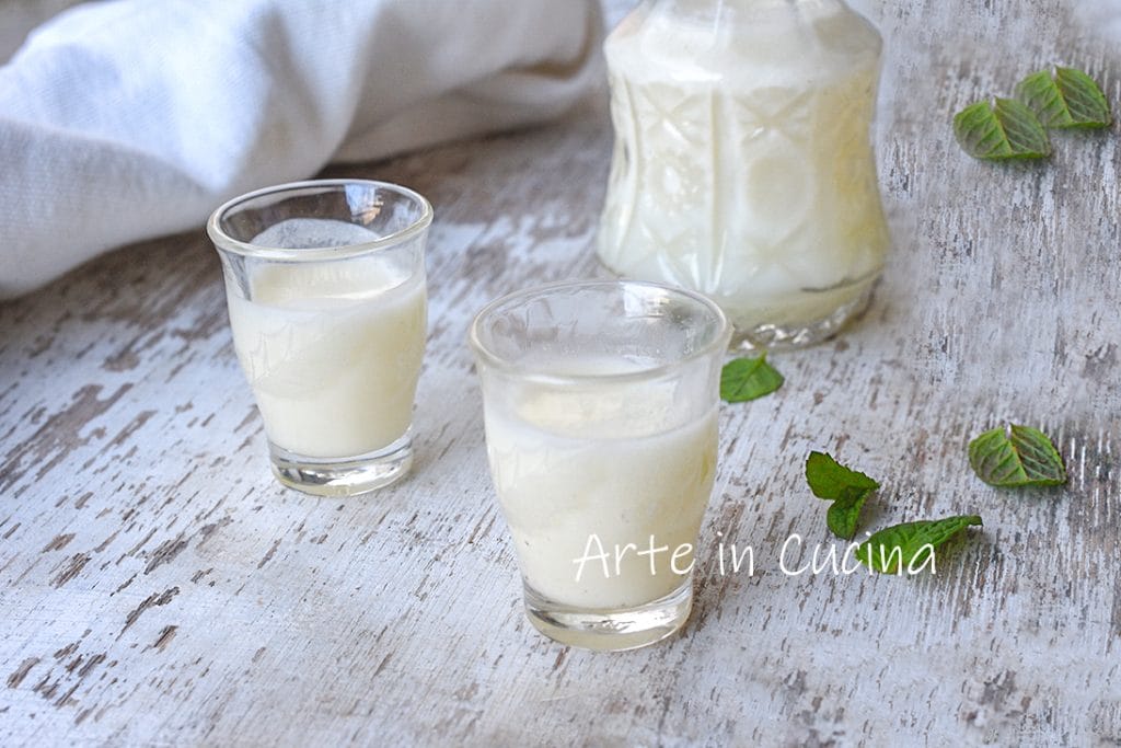 Liqueur crémeuse au lait sicilien