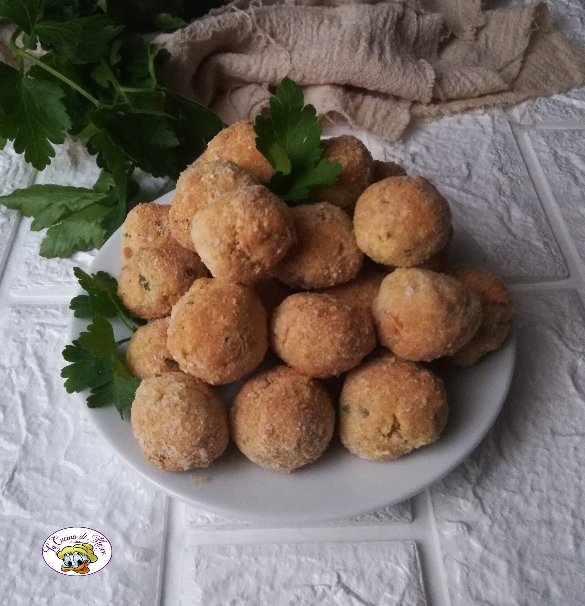 BOULETTES À LA FARINE DE POIS CHICHE