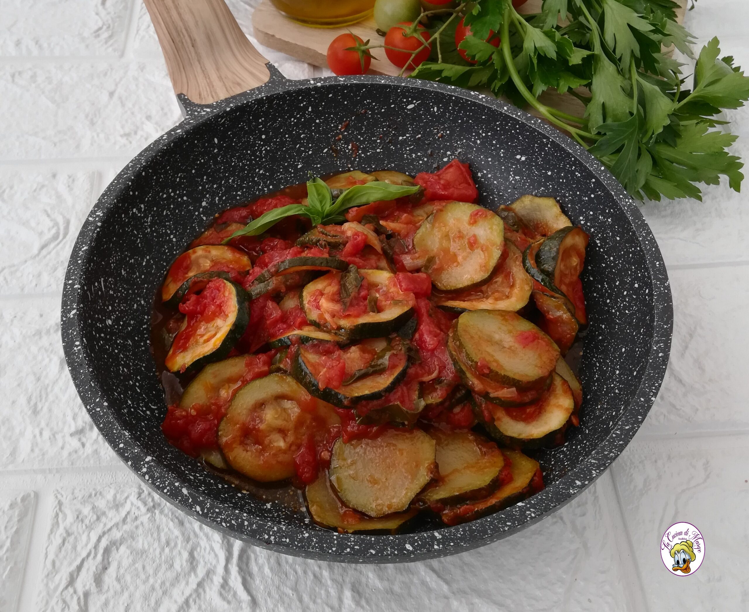 COURGETTES À L’ÉTUVÉE