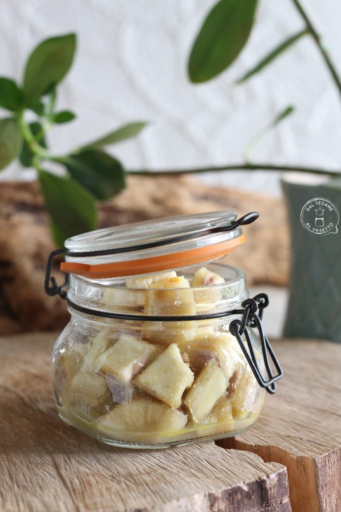 manioc cuit dans le bocal au micro-ondes
