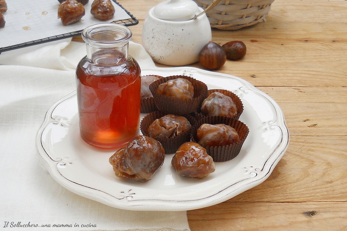Marrons glacés faits maison