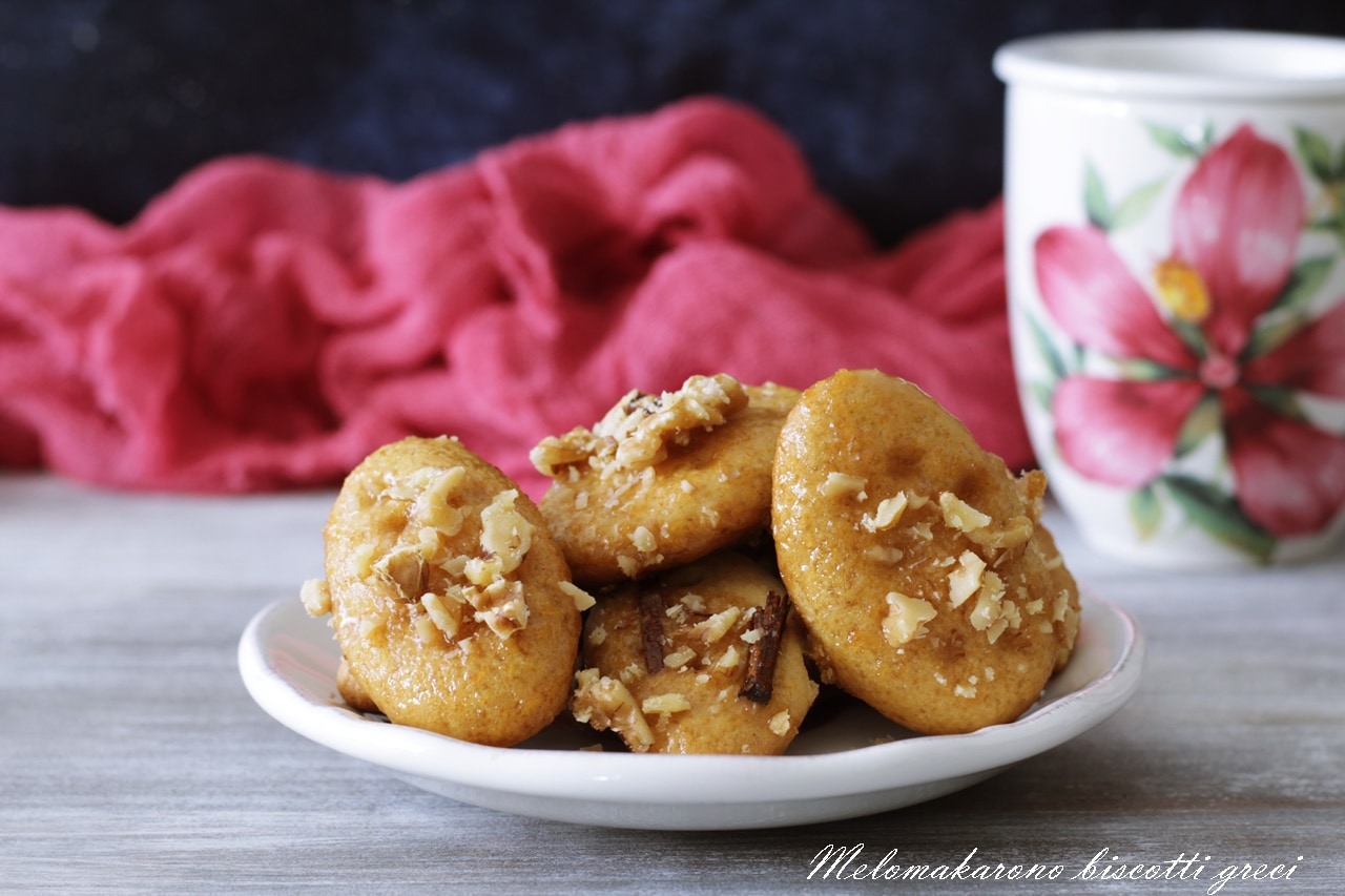 Melomakarona biscuits grecs