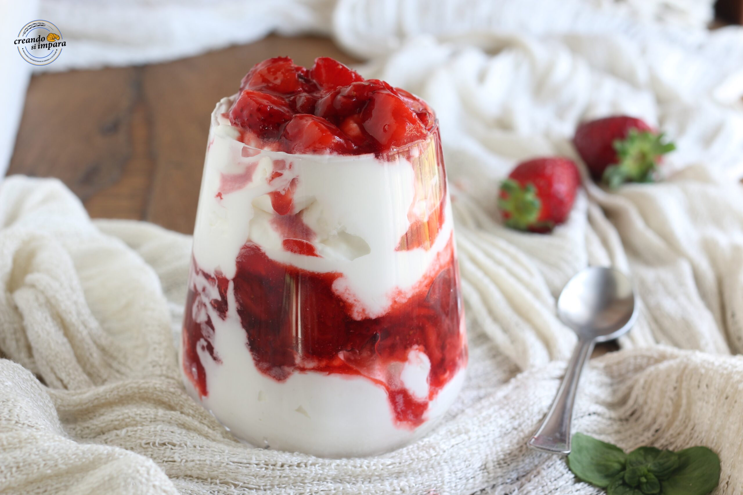 Meringue rapide aux fraises