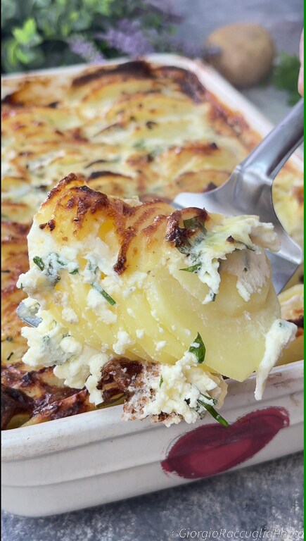 mille-feuille de pommes de terre