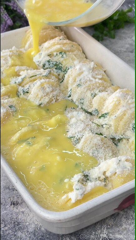 mille-feuille de pommes de terre