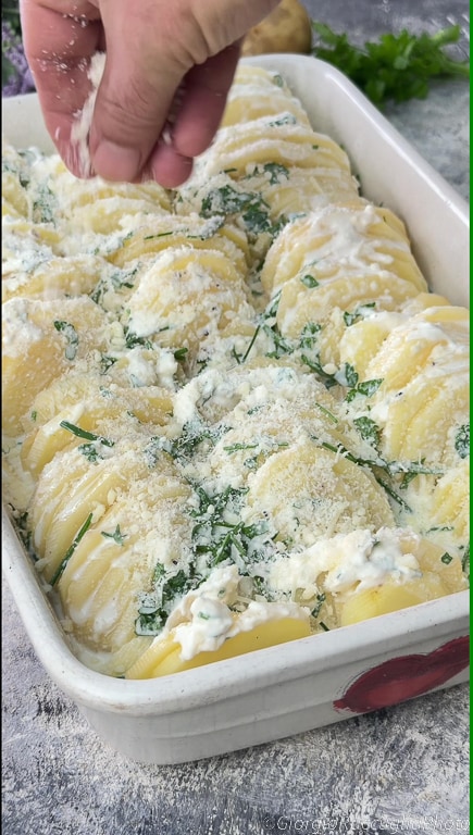 mille-feuille de pommes de terre