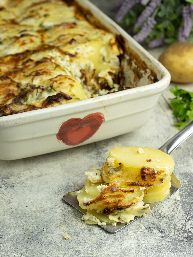 mille-feuille de pommes de terre