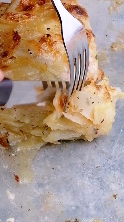 mille-feuille de pommes de terre