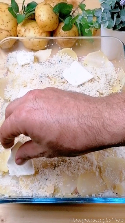 mille-feuille de pommes de terre