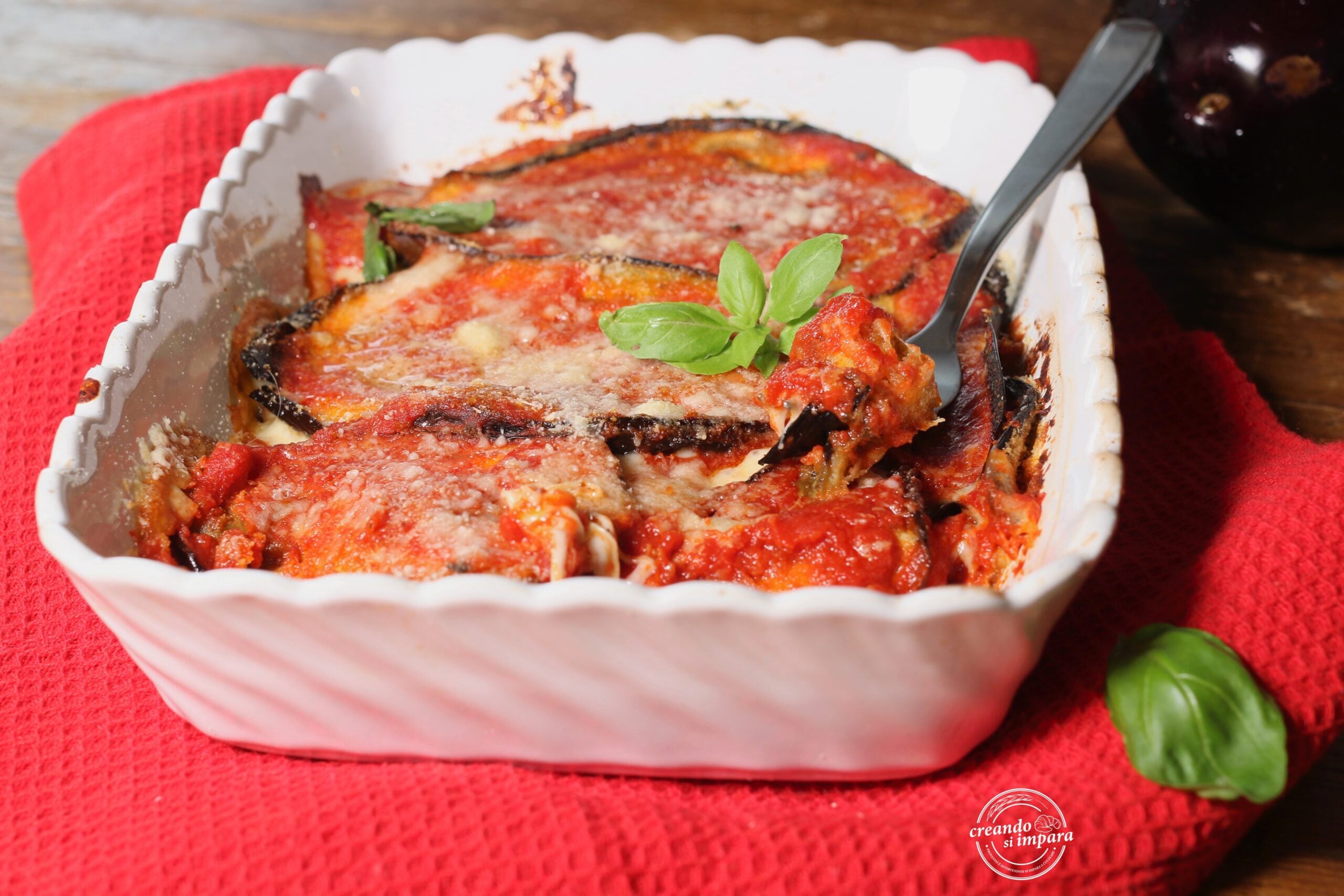 Parmigiana d’aubergines à ma façon