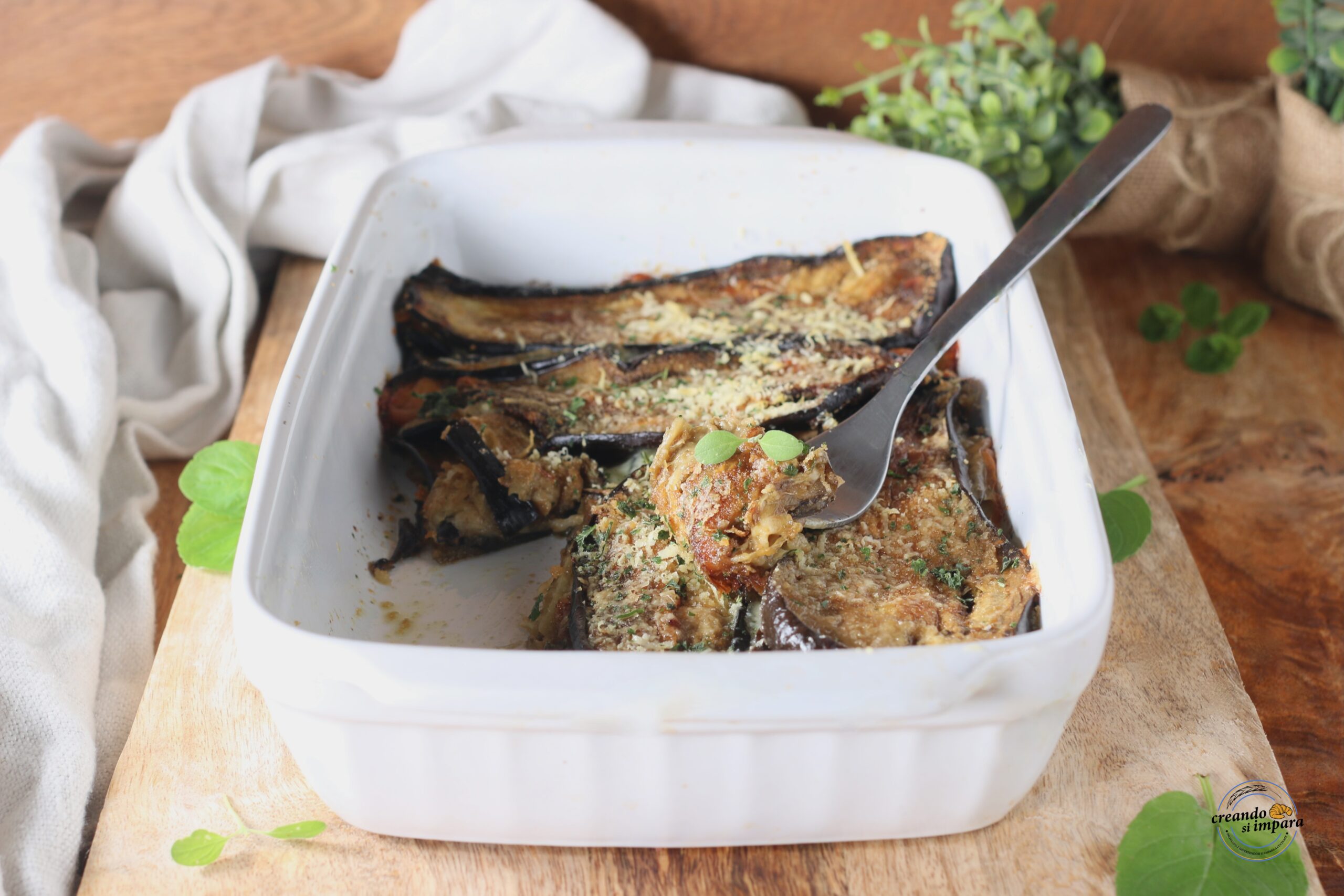Millefeuille d’aubergines