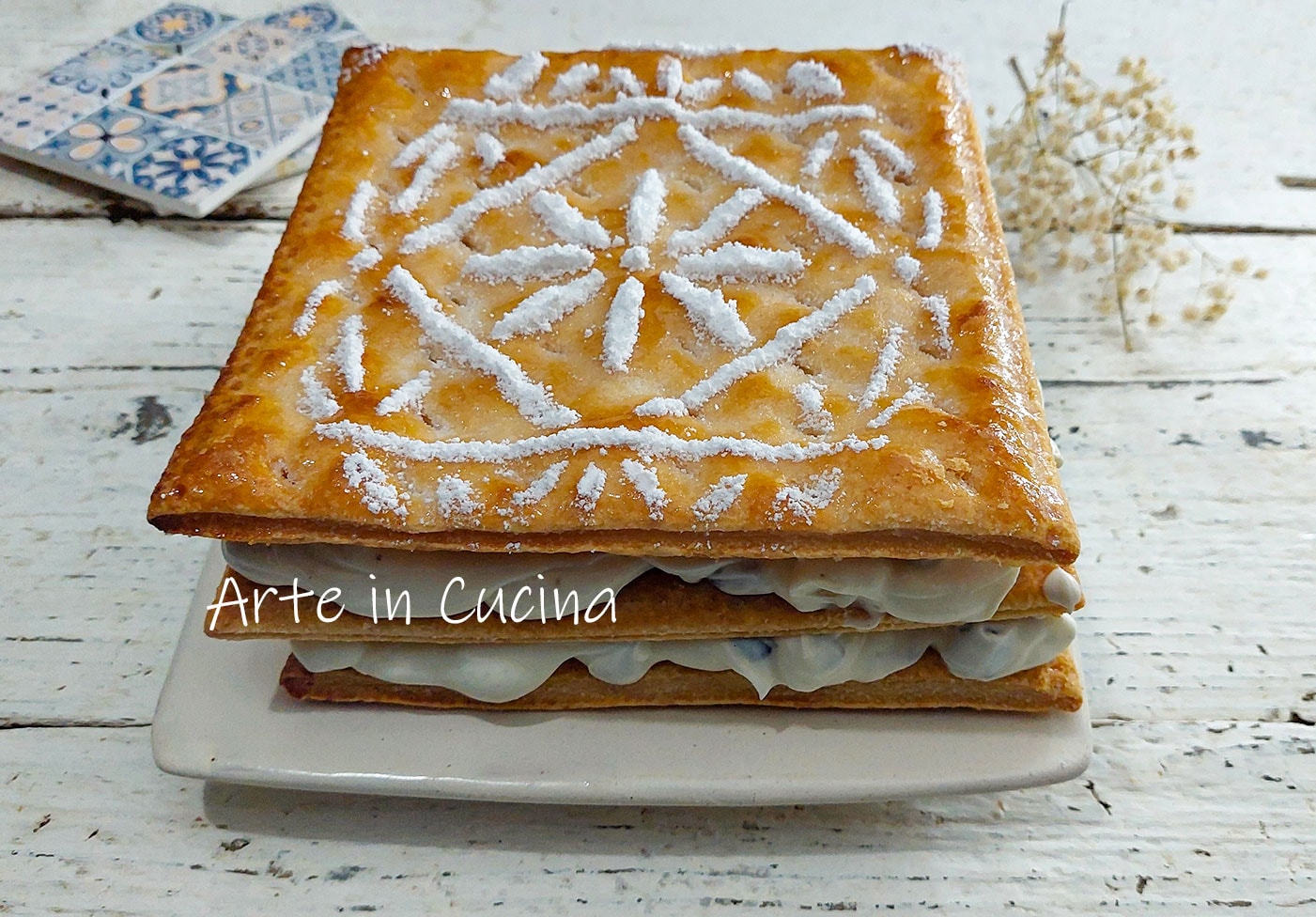 GÂTEAU MILLEFEUILLES à la CASSATA