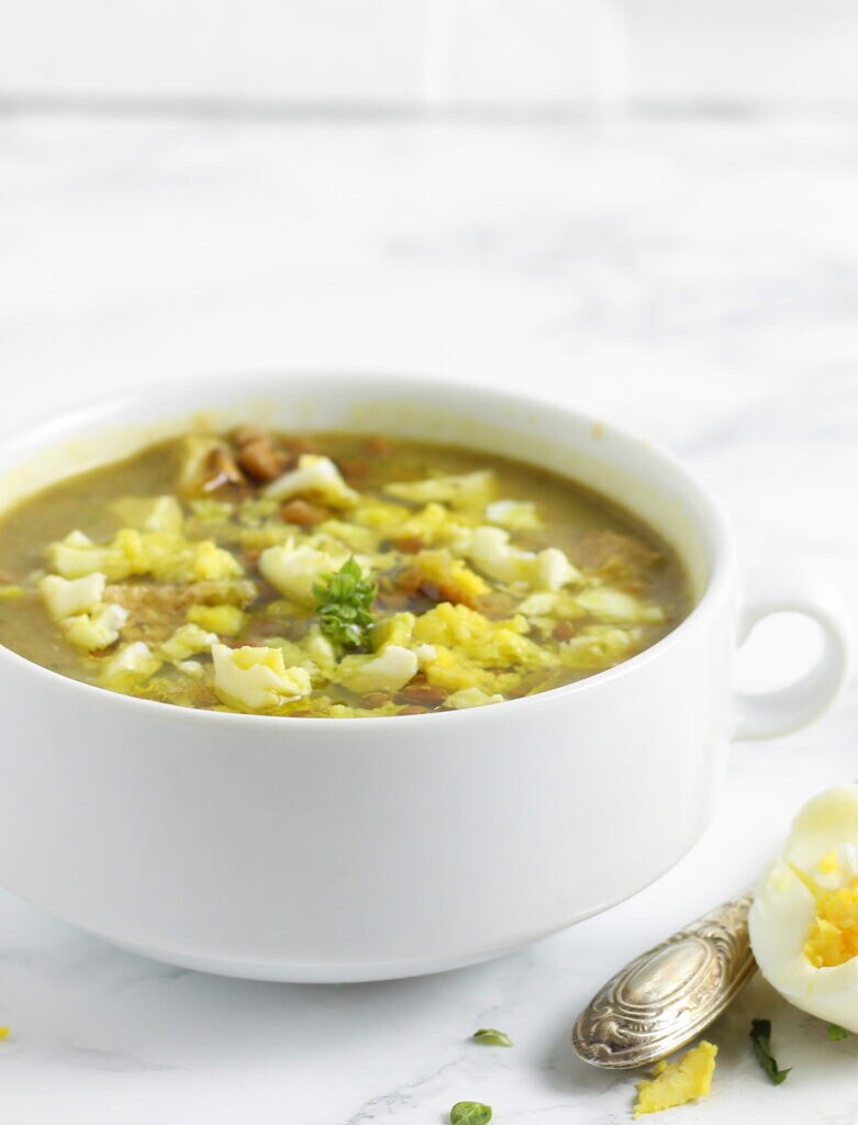 Soupe froide de lentilles