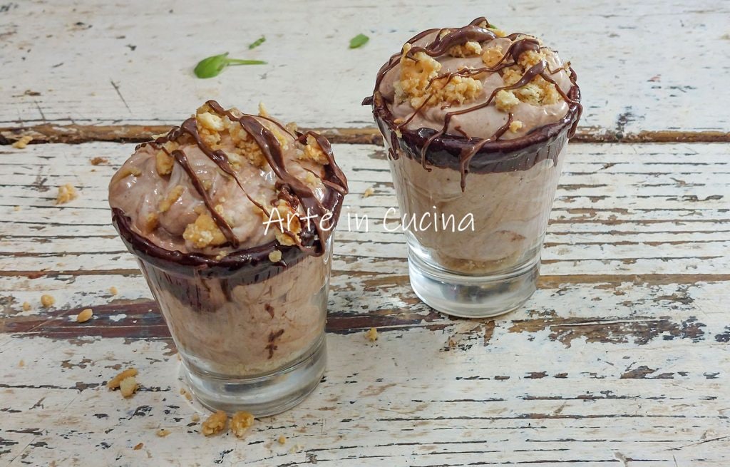 MINI ÉMIETTÉS au CHOCOLAT dessert froid à la cuillère