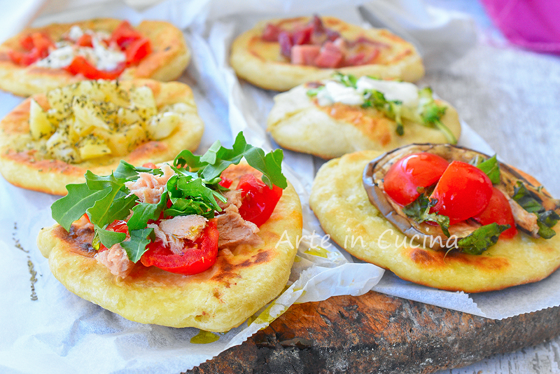 Petites pizzas pour apéritif et buffet rapides