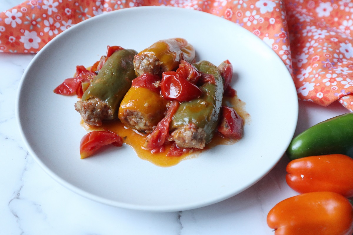 Mini poivrons farcis