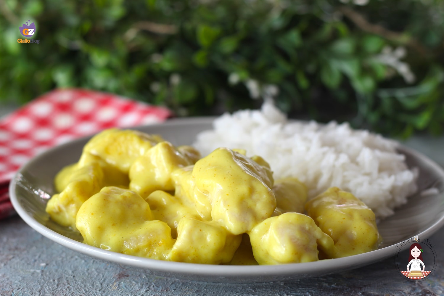 Morceaux de poulet au curry