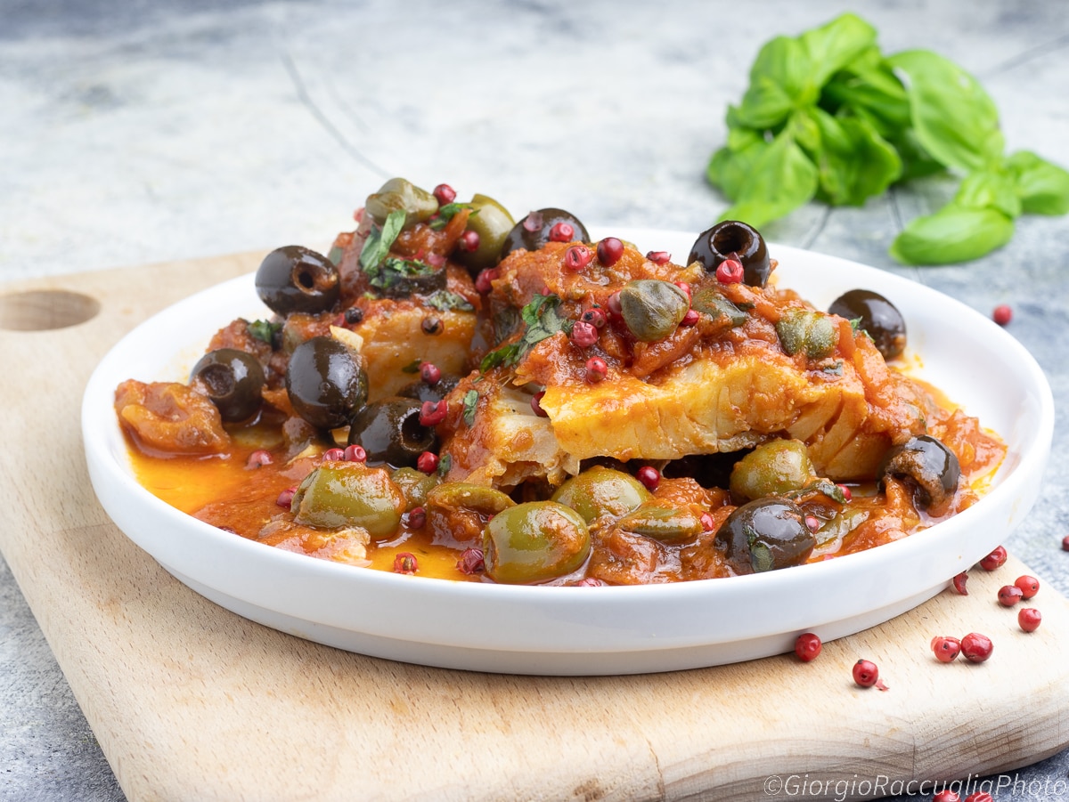 Morue à la ghiotta, prête en 15 minutes