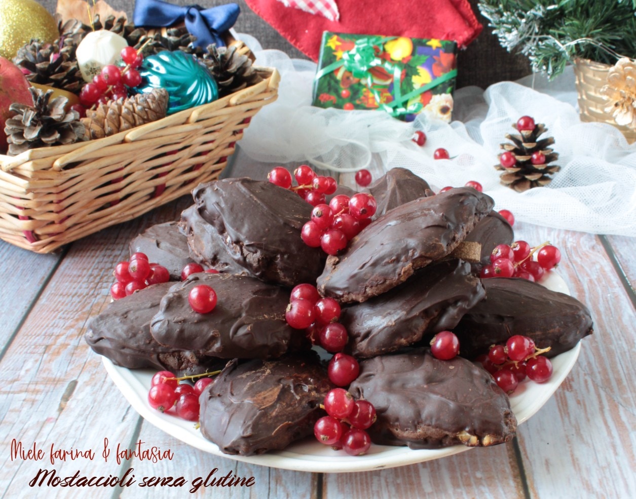 Mostaccioli moelleux sans gluten