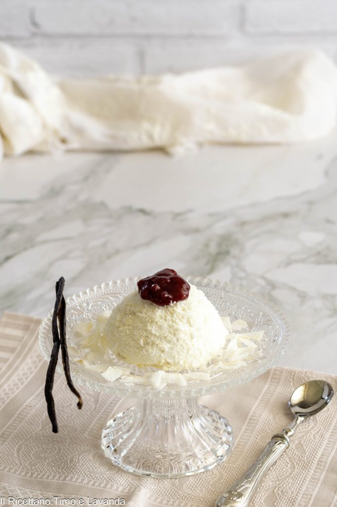 mousse à la noix de coco