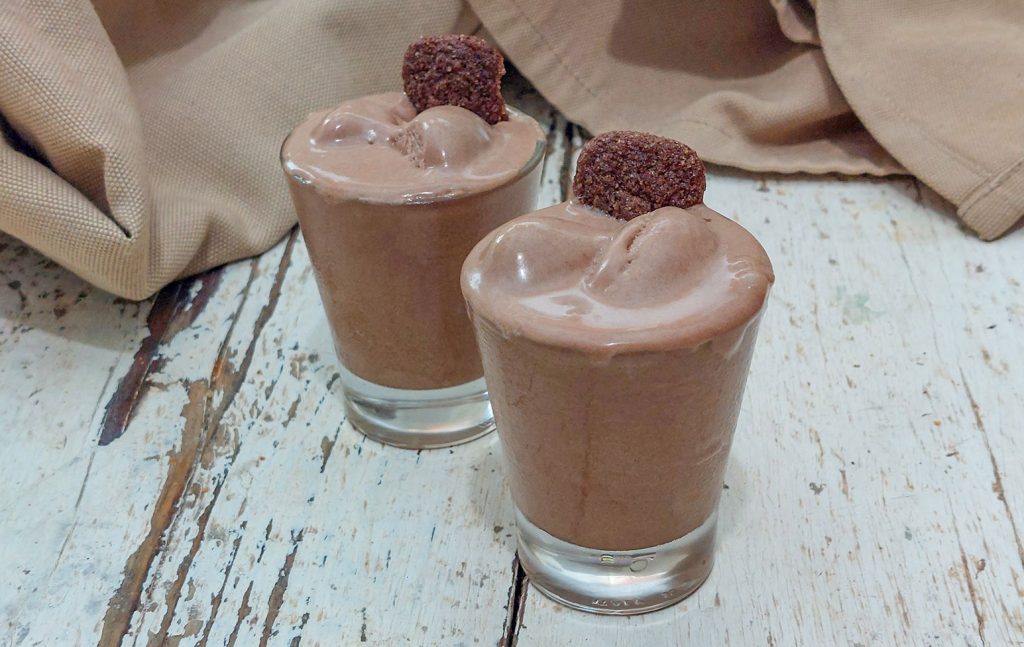 MOUSSE au LAIT avec NUTELLA