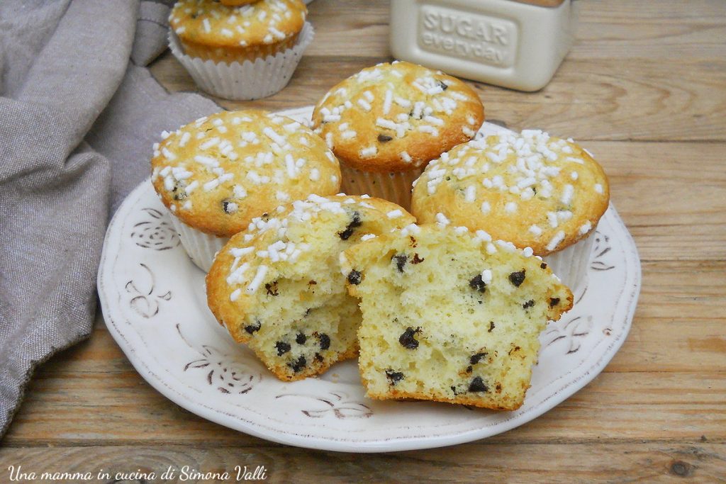 muffins 5 minutes avec pépites de chocolat